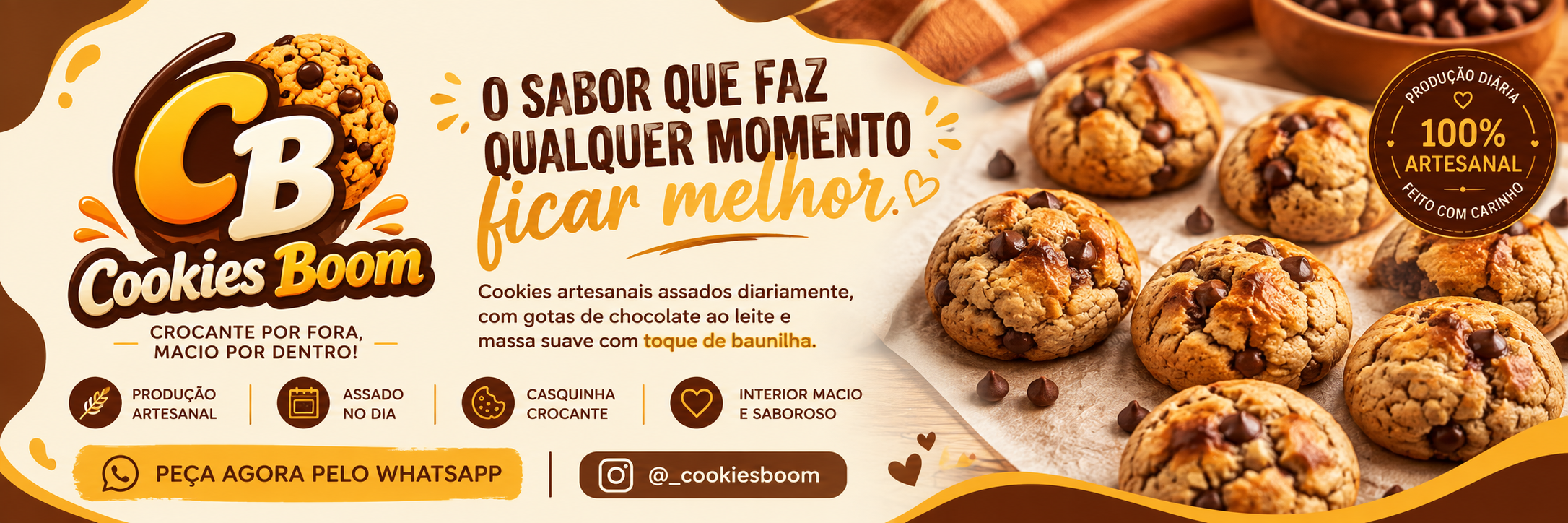 Cookies Boom Banner